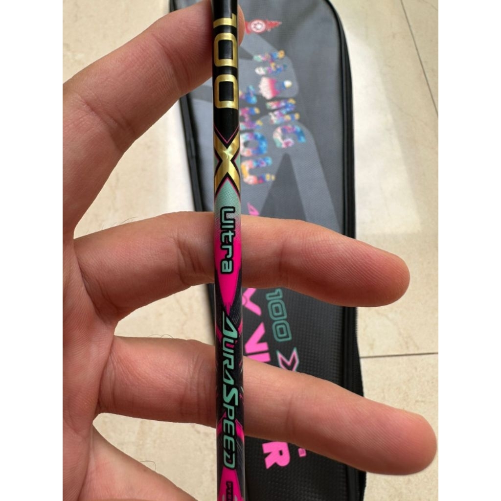[SECOND] Raket Badminton Victor Auraspeed 100X Ultra (4UG5)