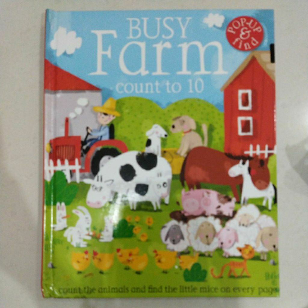 PRELOVED BUKU BUSY FARM and TOWN POP-UP AND FIND