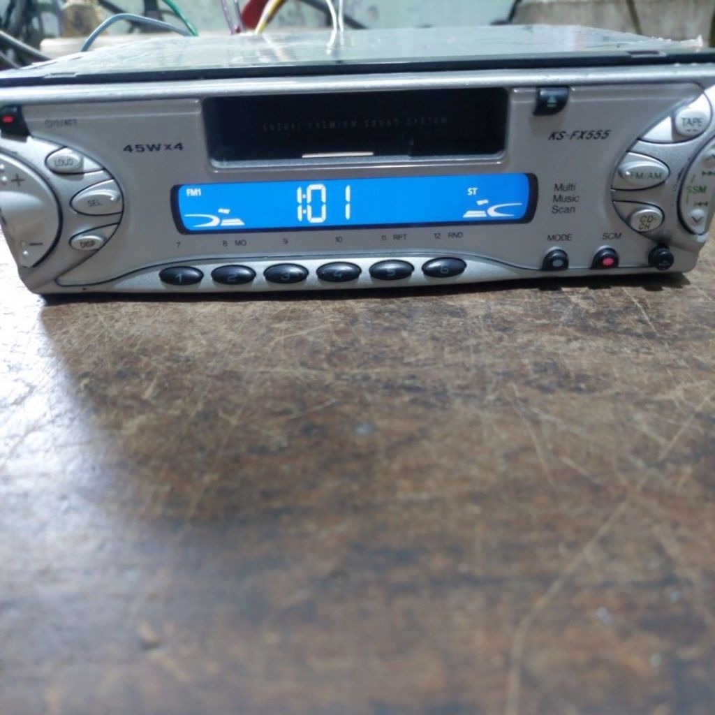 Tape mobil head unit JVC