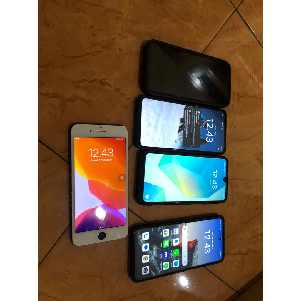 handphone hp second/bekas vivo y17 samsung a16 5g vivo v40 lite oppo a60 ip 7 plus