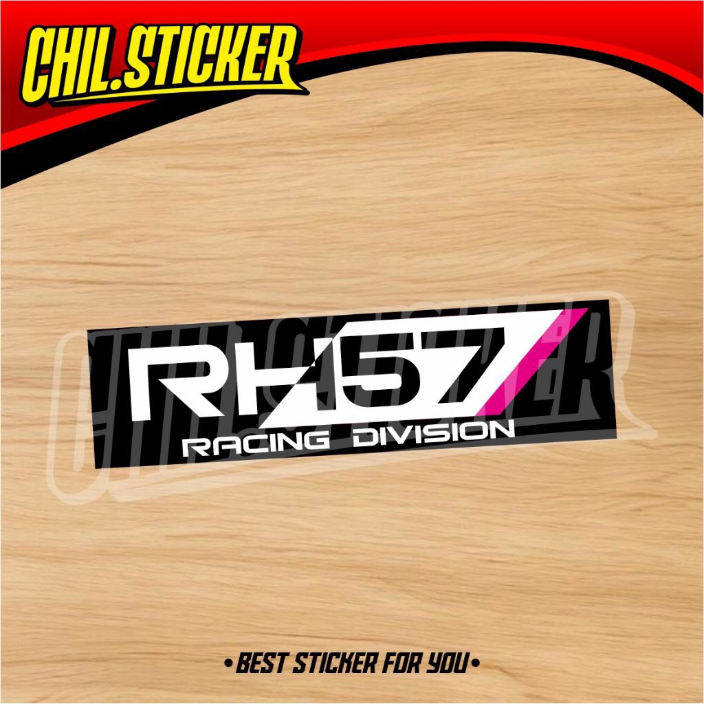STIKER RH57 Sticker Logo RH57 Sticker Racing Road Race Drag