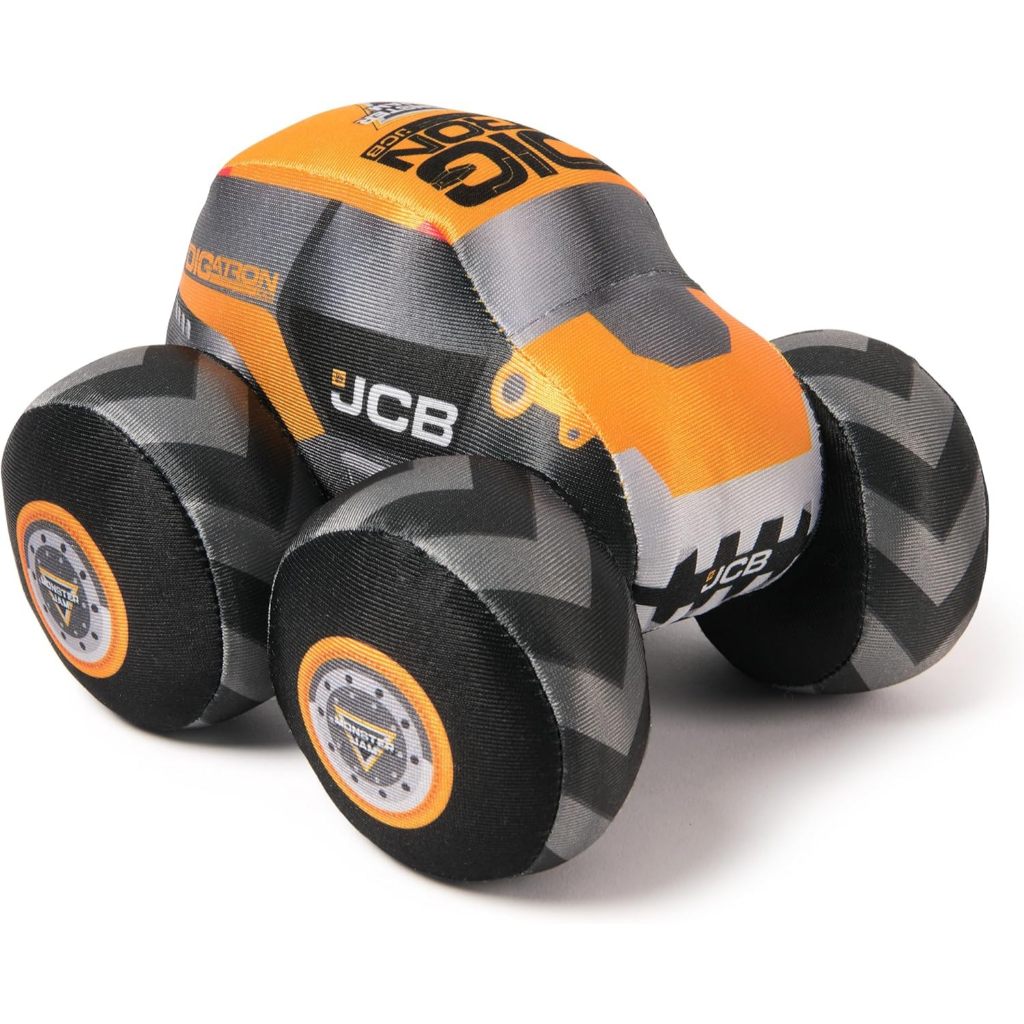 Monster Jam Official Digatron Truck with Sound, Plush Toy, Monster Truck for Boys and Girls