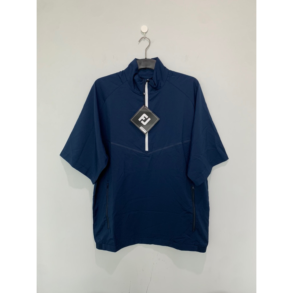 Footjoy Zephyr Windshirt M Fits L (Ld 60cm) Baju Golf Pria Windshirt Golf Rainshirt Golf