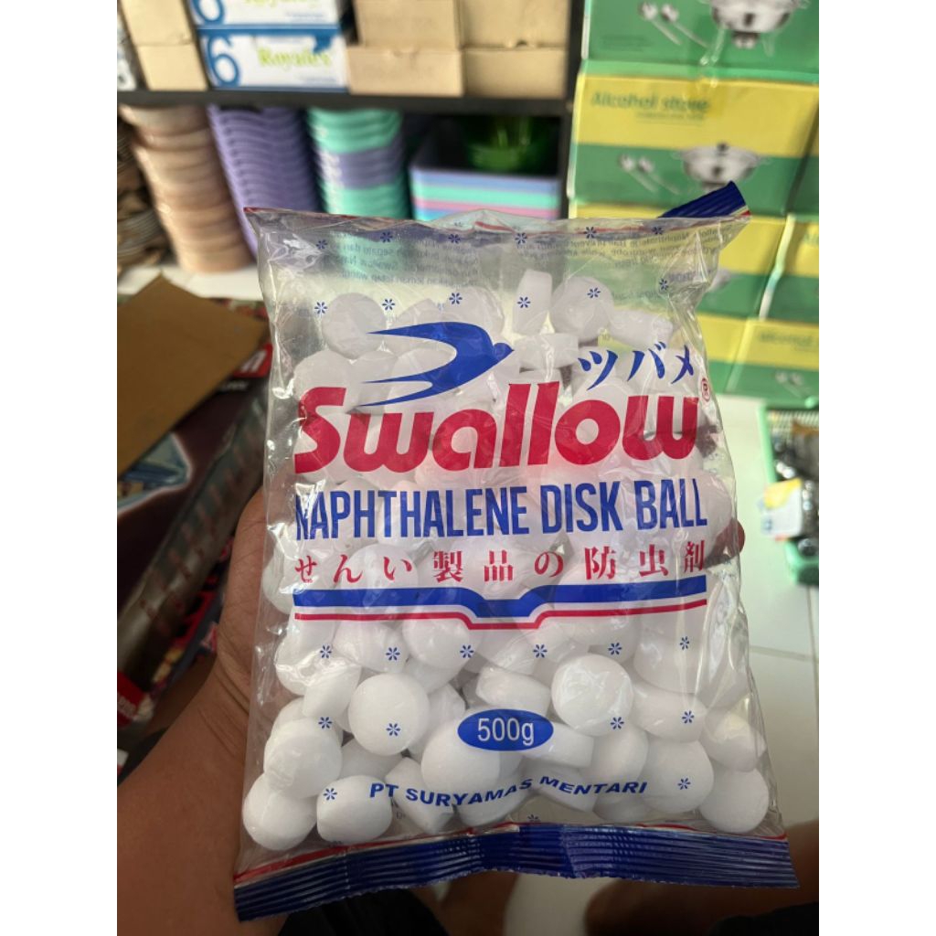 SWALLOW NAPH 500GR / KAPUR BARUS PUTIH / SWALLOW KAMPER PUTIH 500GR