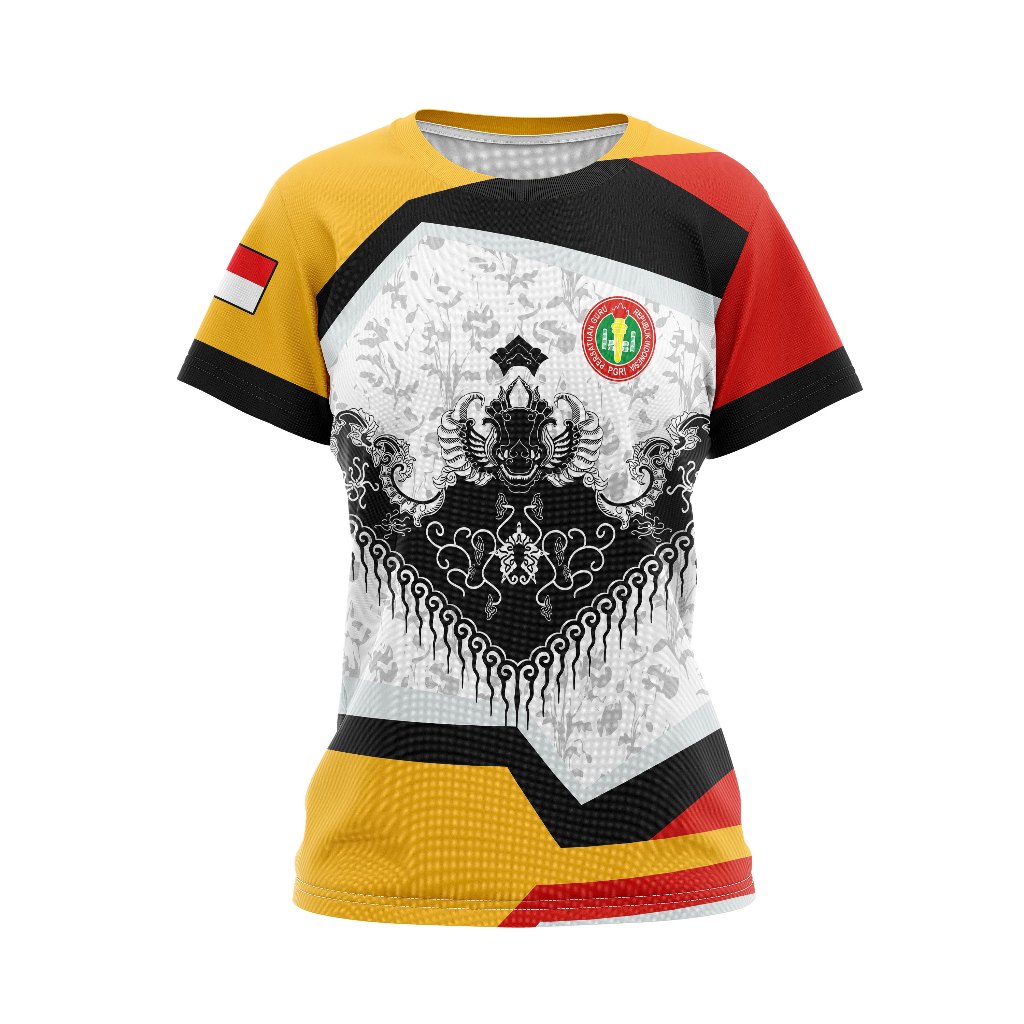 GAMEPLANE -  Baju Wanita Dewasa Kaos T-Shirt Jersey PGRI art 2 2025 Custom Full Print