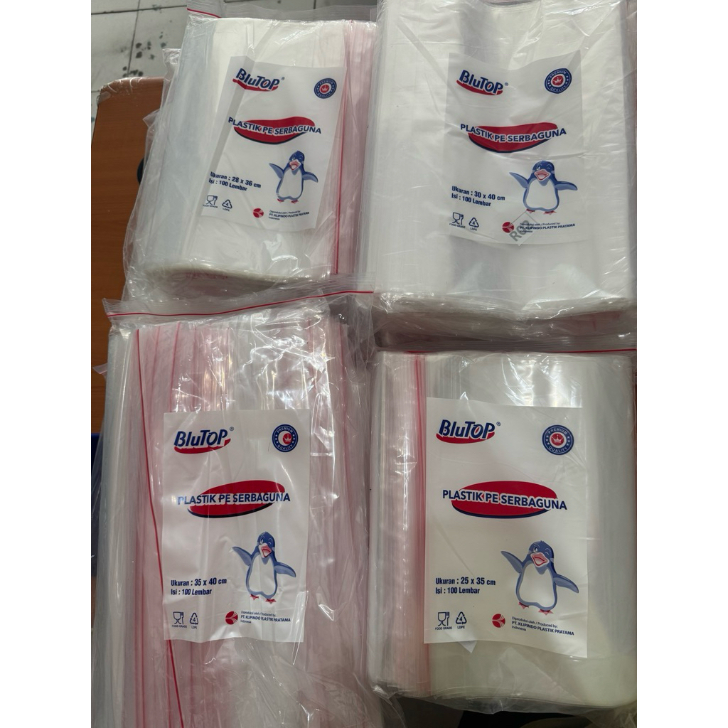 Plastik Klip Besar/Plastik klip blutop