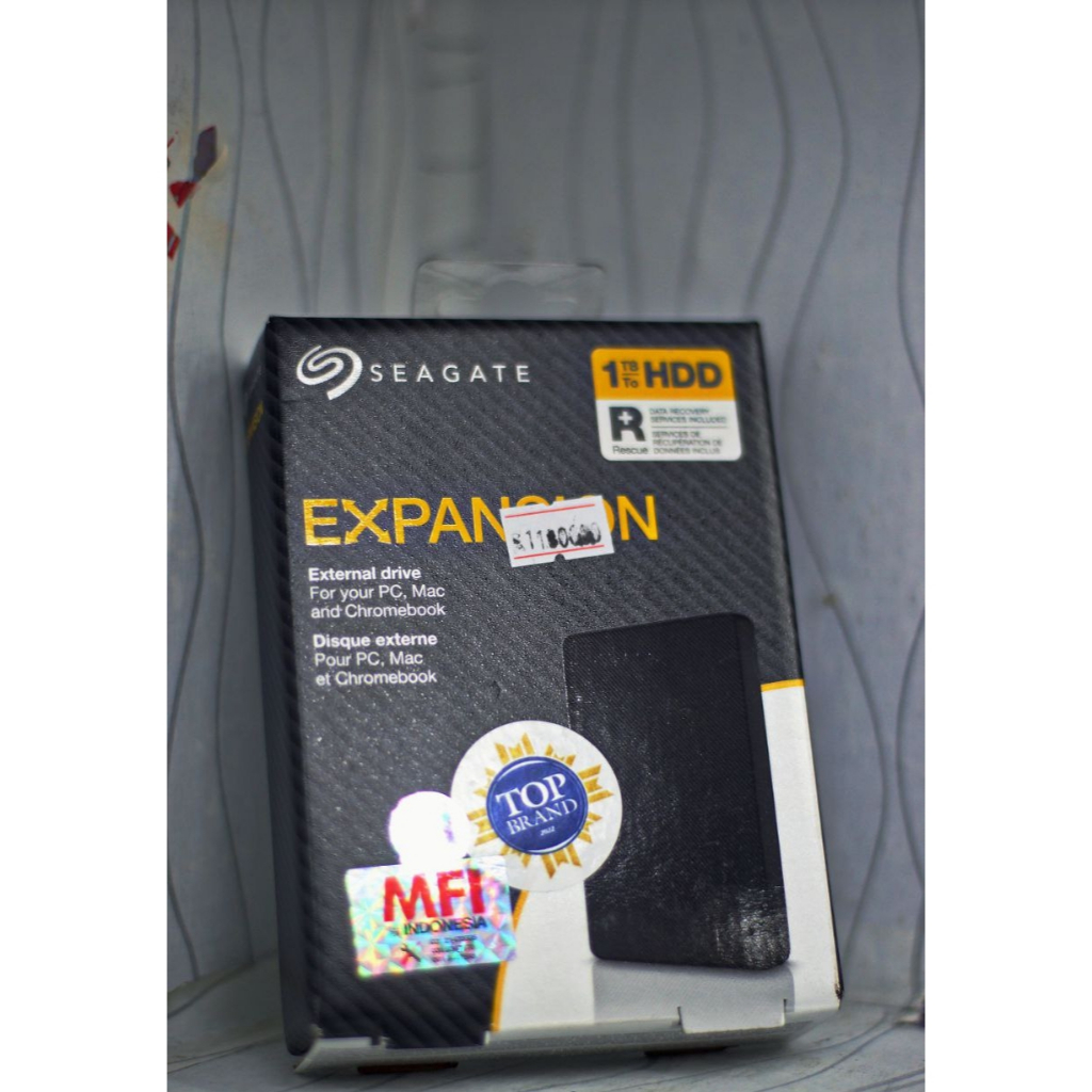 HARDISK EXTERNAL SEAGATE 1TB