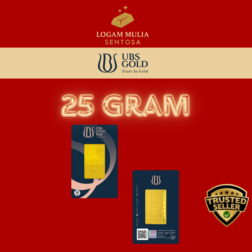 LOGAM MULIA UBS 25 GRAM CLASSIC