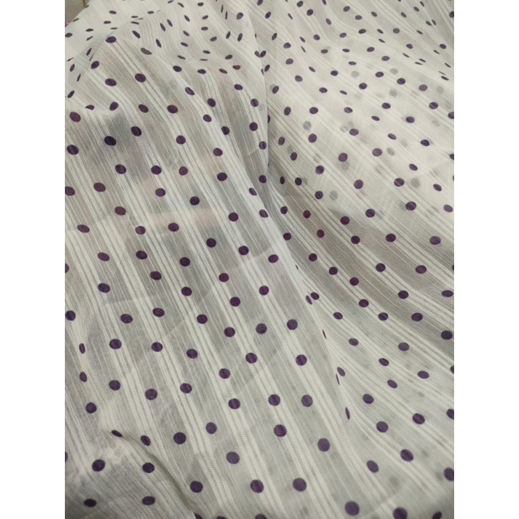 kain shifon dobby meteran - harga/0,5m  - kain shifon dobby - kain shifon dobby premium - bahan shif