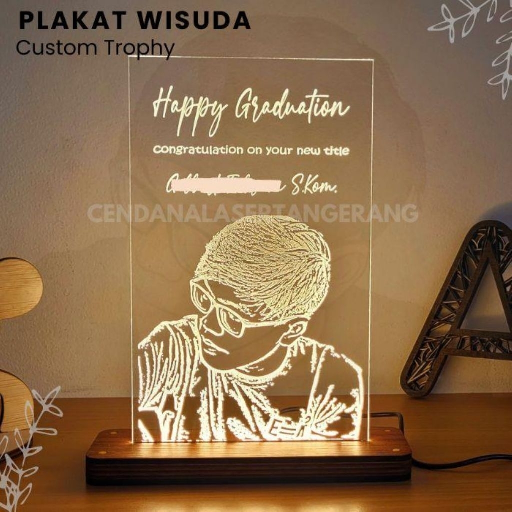 Plakat LED / wisuda