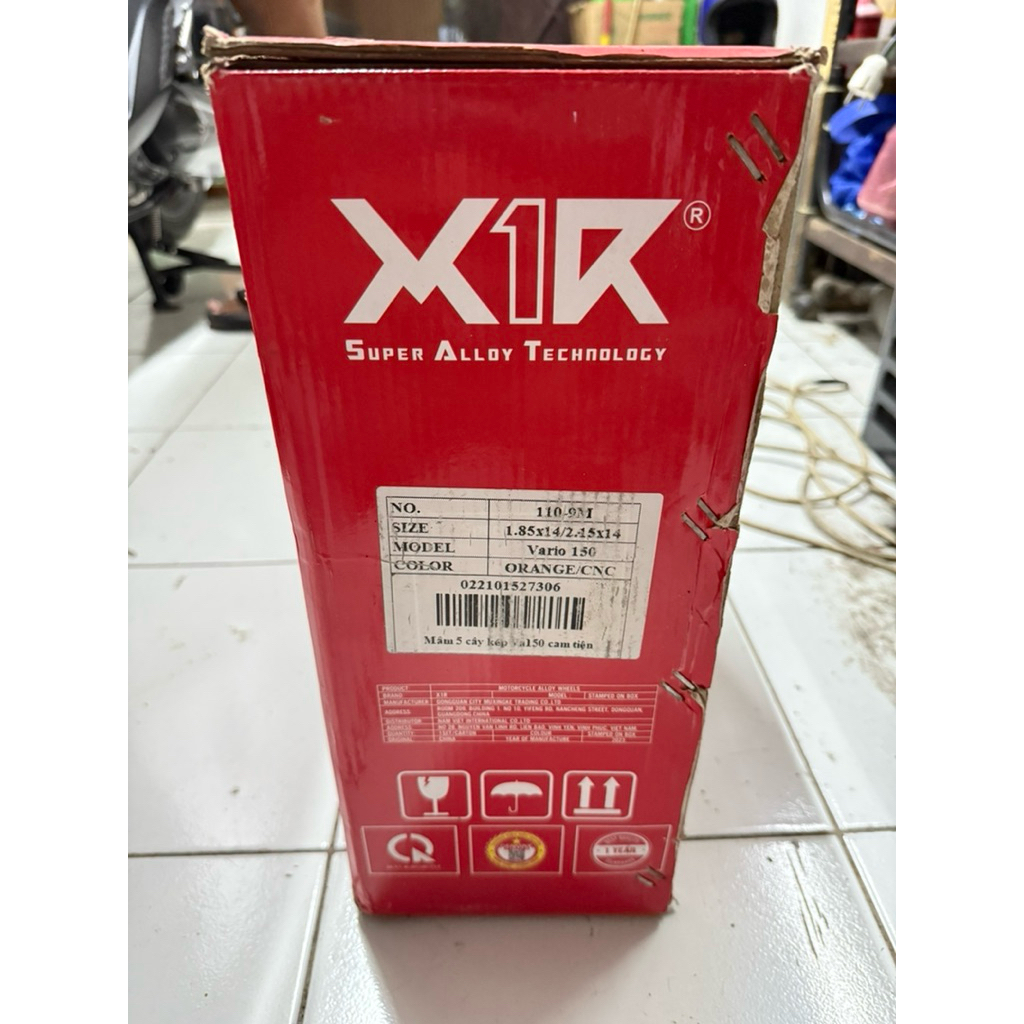 Velg X1r vario 125/150