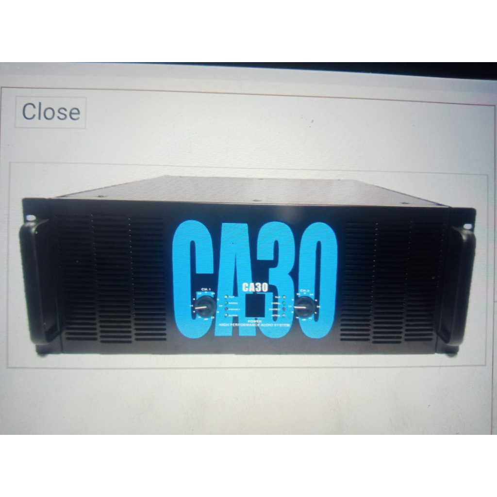 BOX CA 30   BOX POWER AMPLI CA 30