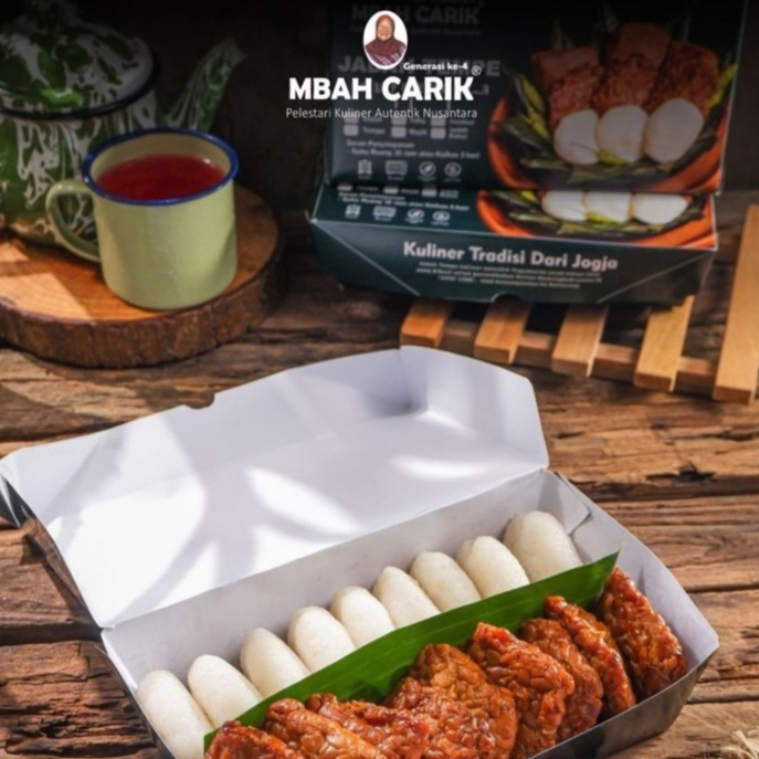 Jadah Uli Dan Tempe Bacem Mbah Carik Special Frozen Vacuum Khas Jogja