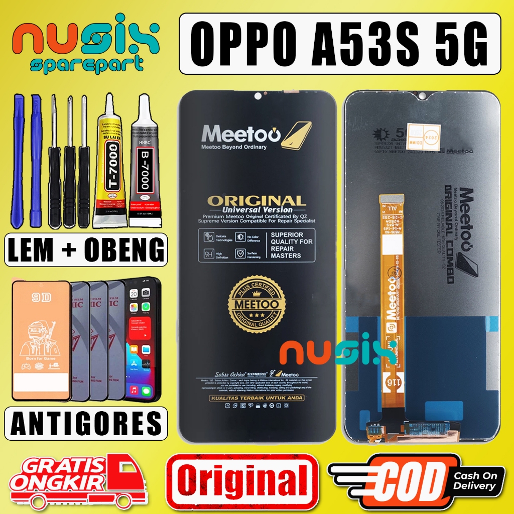LCD TOUCHSCREEN OPPO A53S 5G ORIGINAL FULLSET