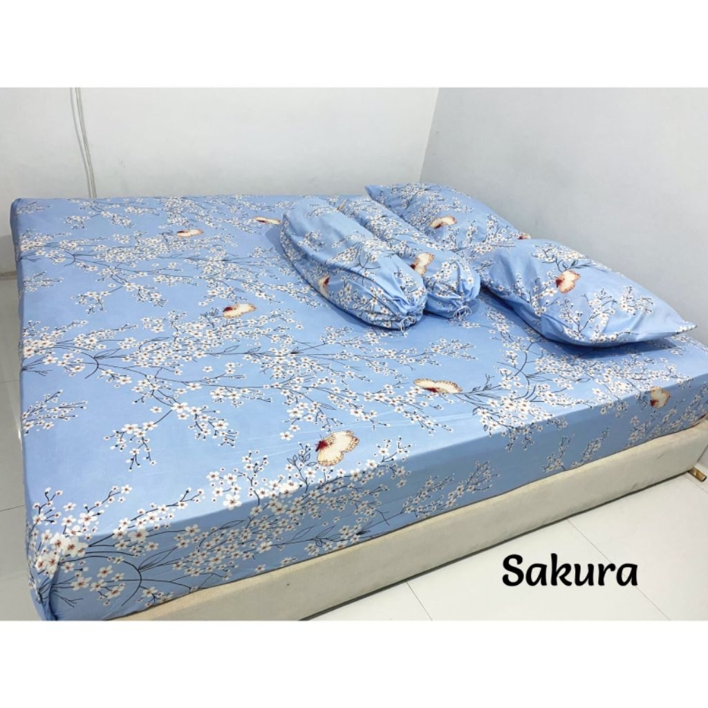 SPREI 160x200x30 Dobel karet katun homemade