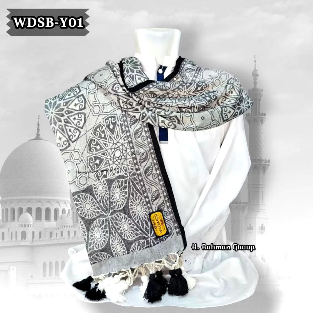 Sorban Wadimor Subaiyah Jaguar Songket Timbul | Sorban Tebal Wadimor Original Terbaru