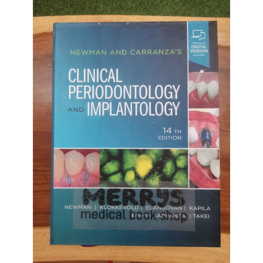 [Full Color /BW] Newman and Carranza's Clinical Periodontology 14th edition 2023