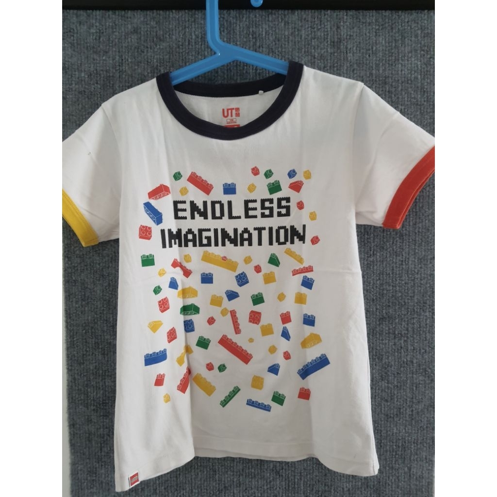 UNIQLO ORI Kaos Lego Anak laki-laki