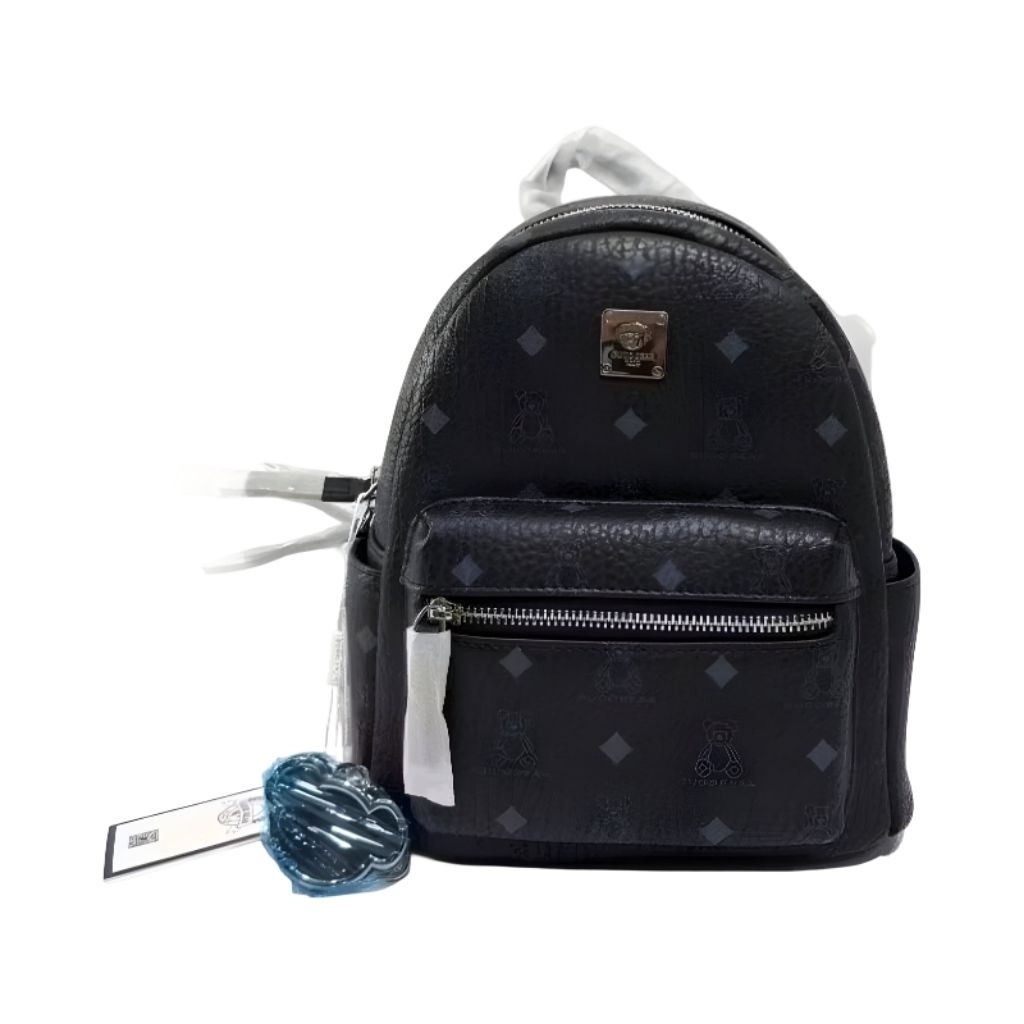 Tas Ttwn Guoo Bear Bangkok Original Gu1145 Hitam Black Ransel Rancel Backpack Punggung Sekolah Bag W