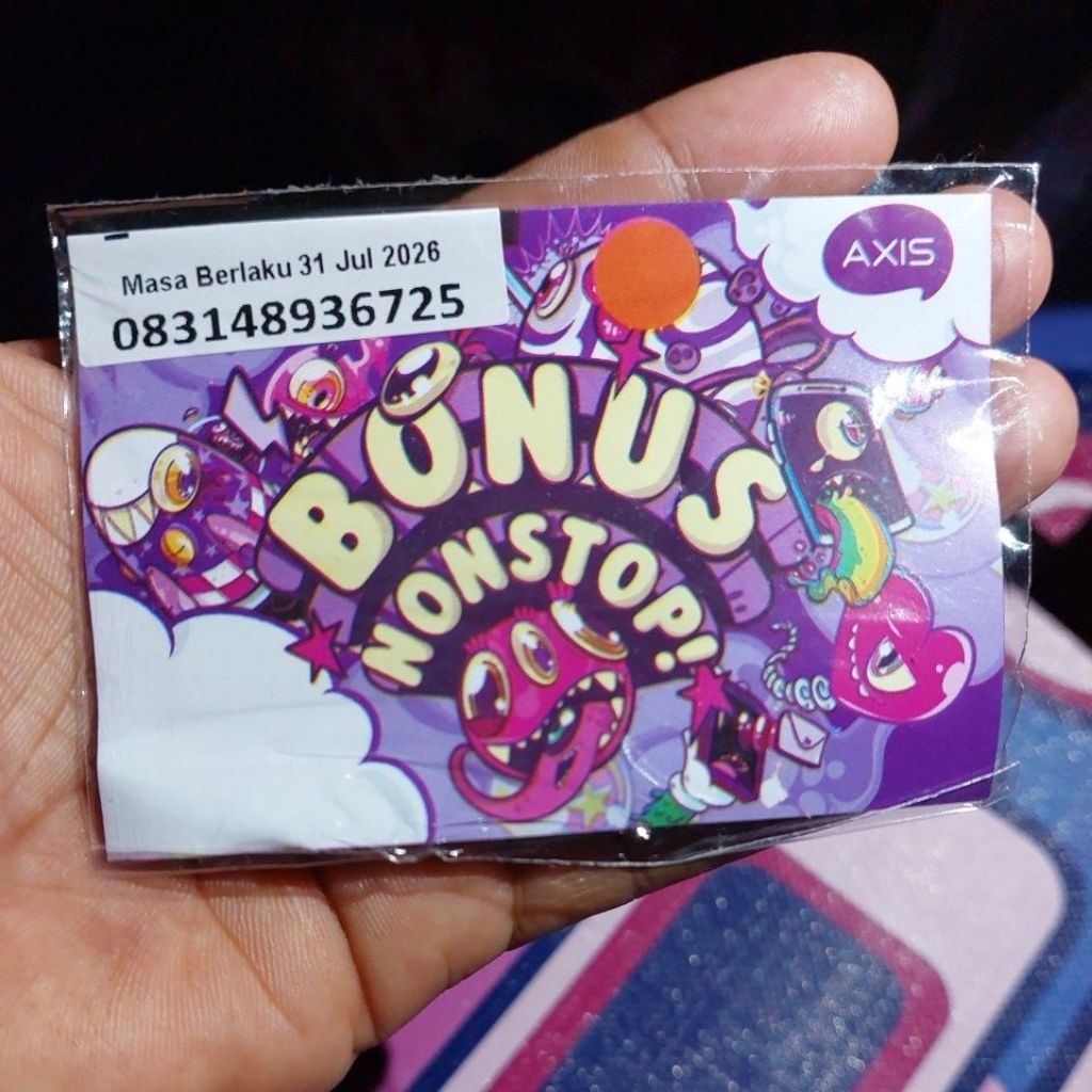 KARTU PERDANA AXIS  3GB /30HARI