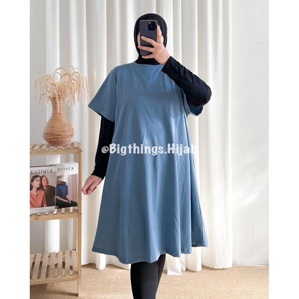 DASTER KAOS BIGTHINGS.HIJAB DASTER JUMBO DASTER BIGSIZE