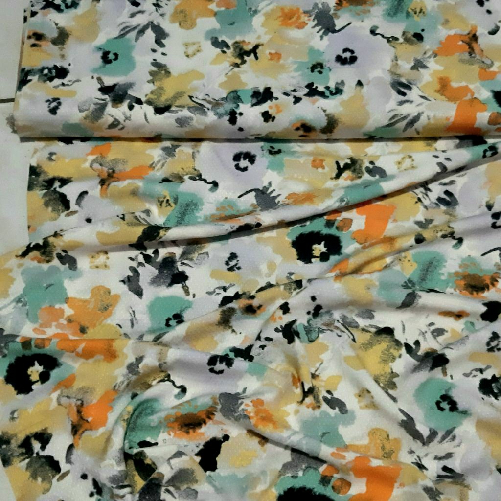 bahan rubiyah rayon import ex garment branded grade a