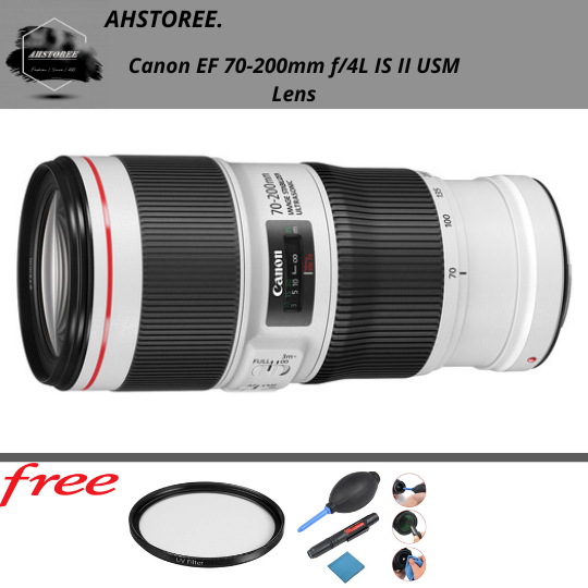Lensa Canon EF 70-200mm f/4L IS II USM Lens / 70-200 F4L IS II USM