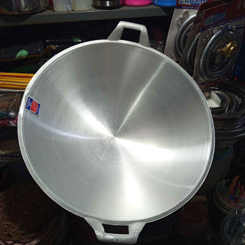 kuali cekung super anti lengket  no 30 no 28 no 26 no 24 no 22  kuali SUPER 899 jumbo penggorengan b