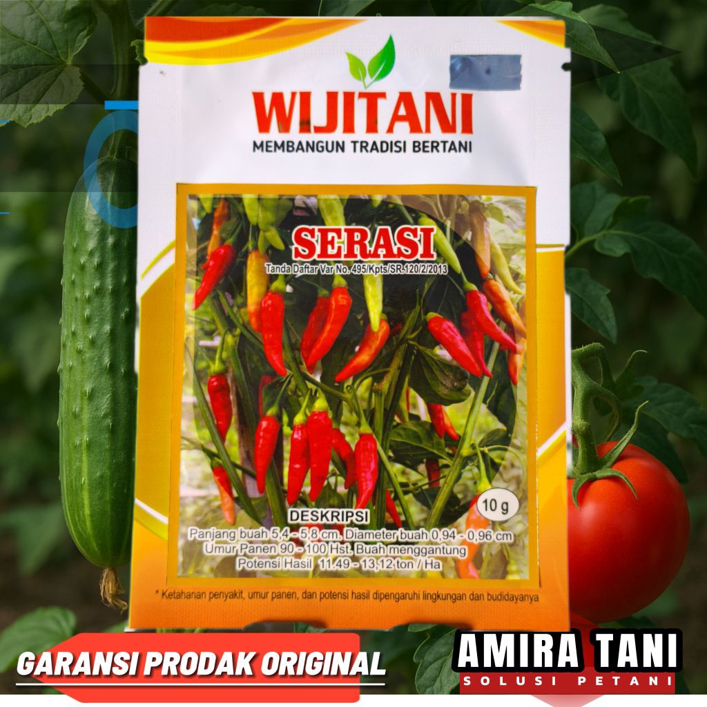 Cabai rawit serasi kemasan 10 grm