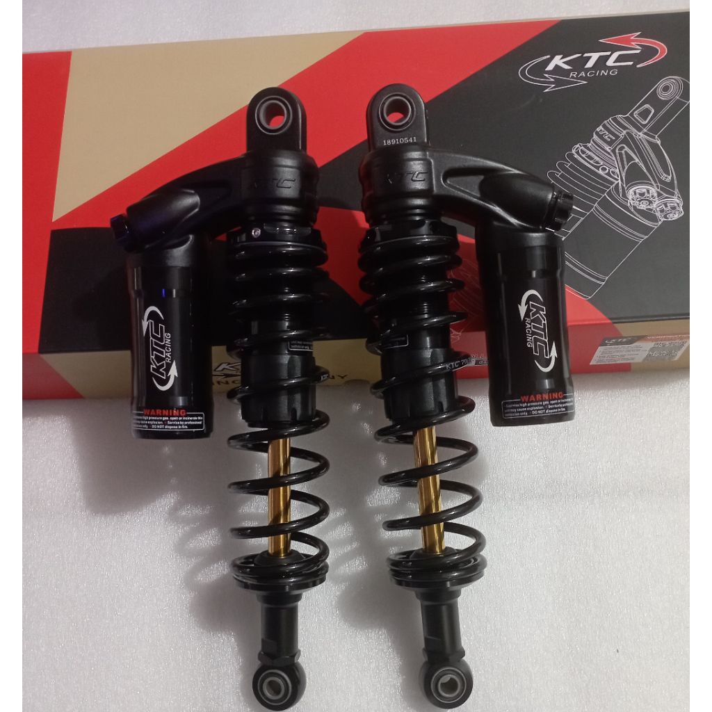 Shock KTC Gufo 340MM Black Supra RXKing Original KTC Racing