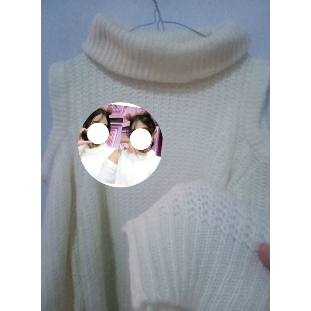 SWEATER TEBAL RAJUT SERIUS NO RETURN!
