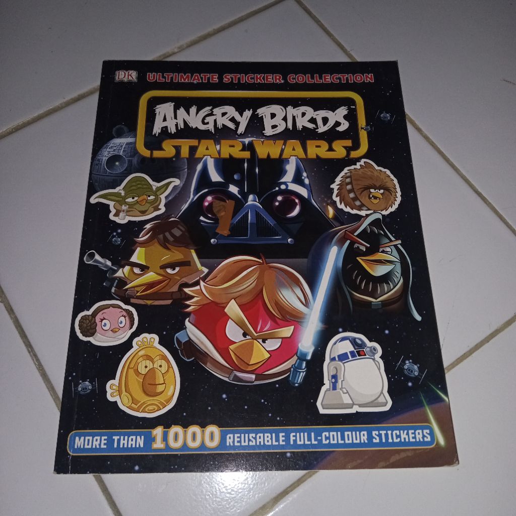 ultimate sticker collection book " angry birds star wars "
