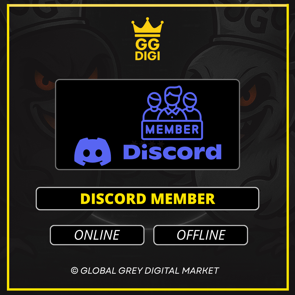 MEMBER DISCORD ONLINE / OFFLINE