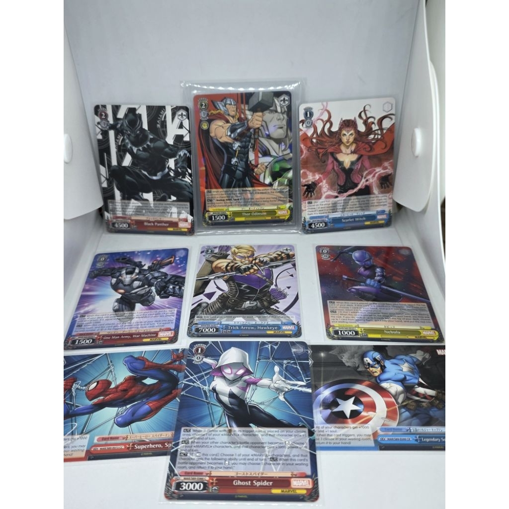 Kartu Weiss Schwarz Marvel TCG Original Edisi Pertama