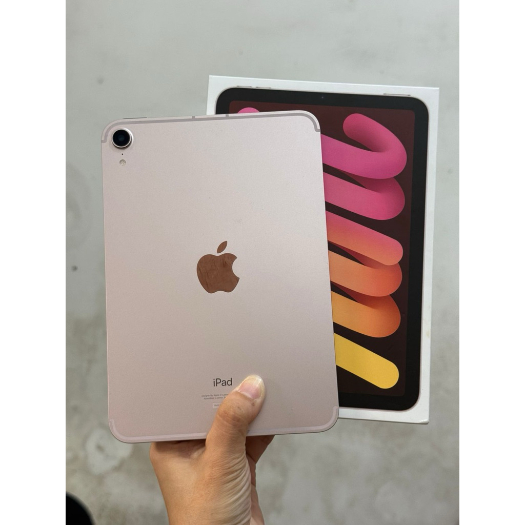 Apple iPad Mini 6 64GB, iBox ( Cellular ) || GaransiResmi aktif sd 22 Desember2025