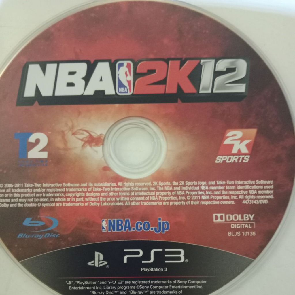 KASET PS3 NBA2K12 SECOND