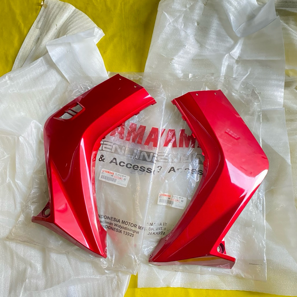 Sayap set Yamaha Jupiter mx old original YGP warna merah maron 1S7-F8311-00-P4 1S7-F8312-00-P4