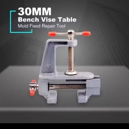 Ragum Mini 30mm Bench Vice Table Bais Meja Kecil Small Ragum