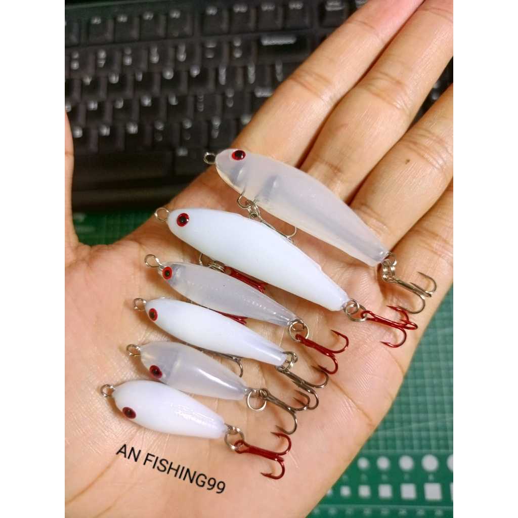Lure hampala 2.5cm 3.5cm 4.5cm 5cm/ umpan pancing ikan / umpan casting hampala / swimmer hampala