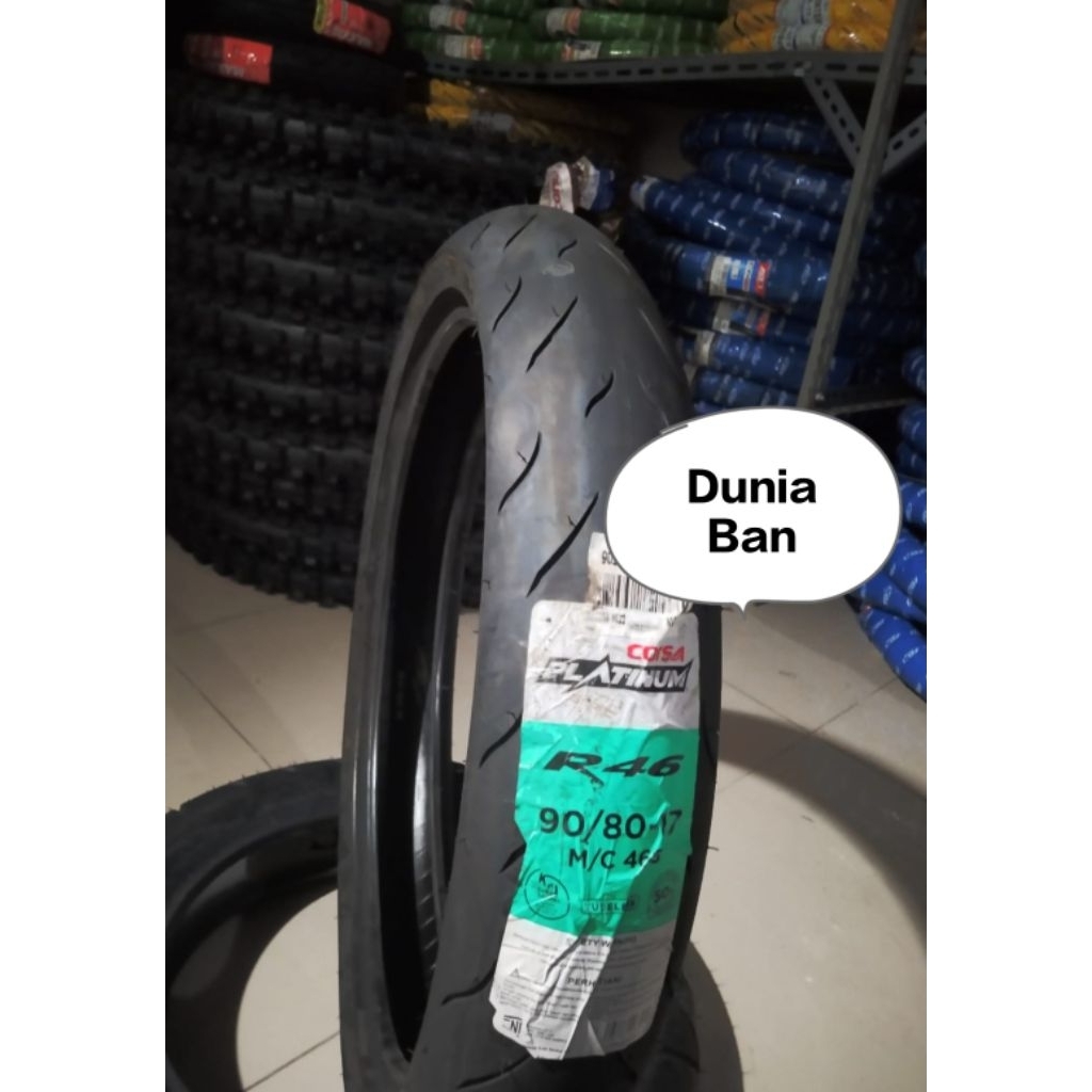 Ban Corsa Platinum R46 90/80-17 (R46) Tubeless  Balap Racing R46 90 80 17 Tubeless