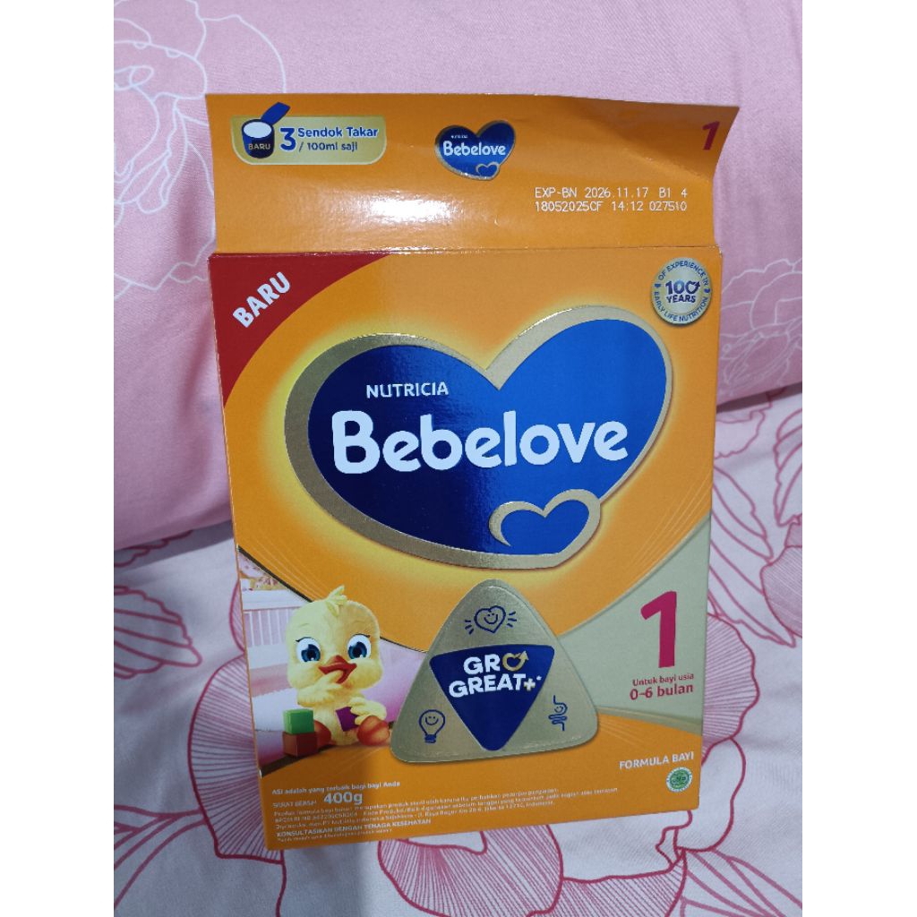 BEBELOVE 0-6BULAN 400gram