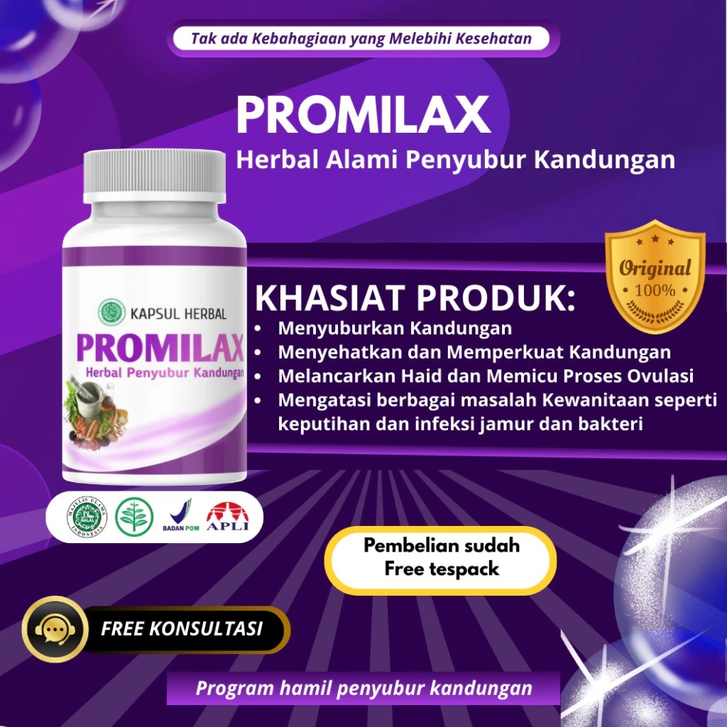 Paket Hemat Promilax Penyubur Kandungan Best Seller