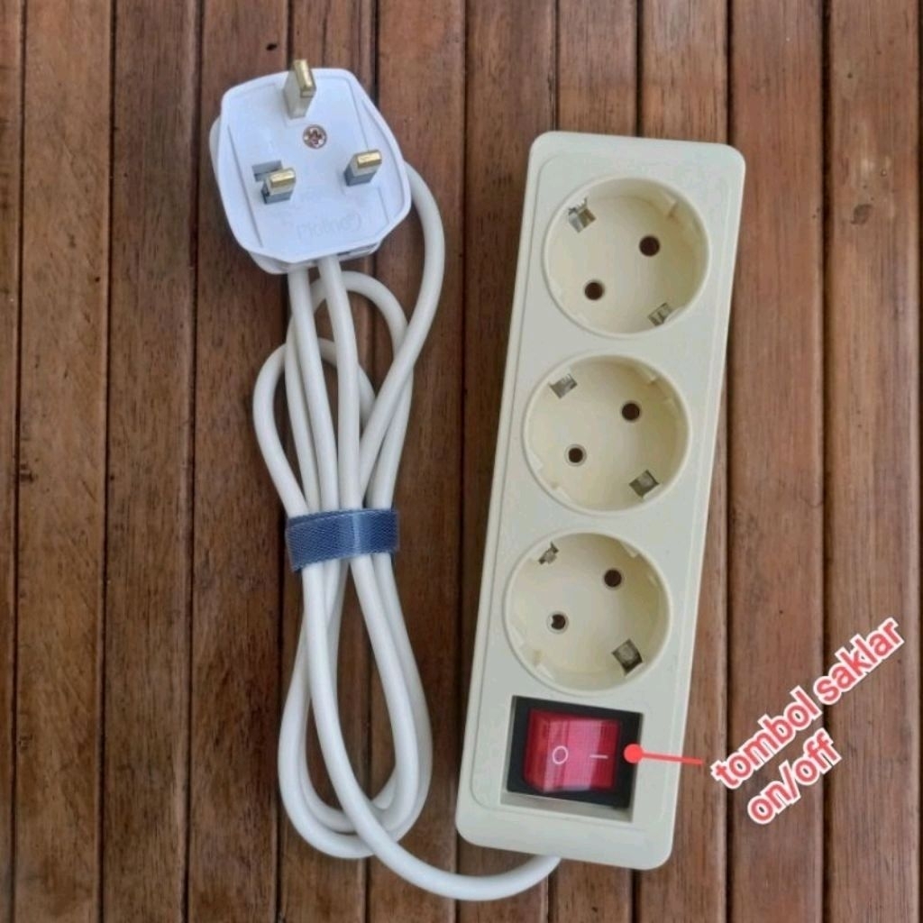 Stop kontak Trevel Arab saudi / Singapor / Malaysia / hongkong steker kaki 3