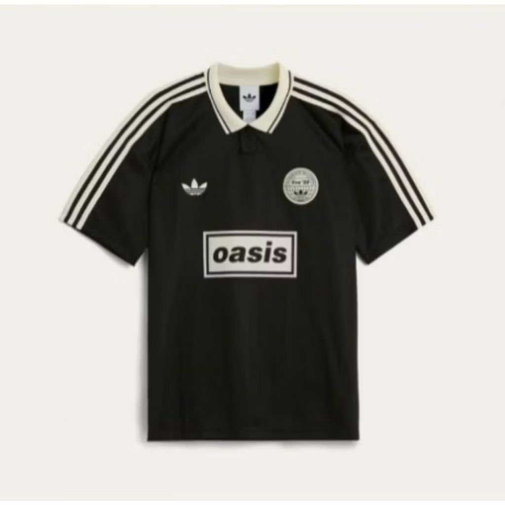 Adidas x Oasis tour jacquard jersey