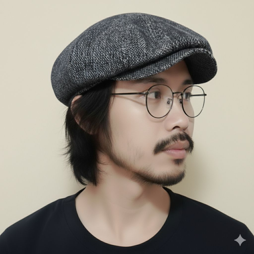 Topi Thomas Shelby Jahitan Kuat Dan Rapi Newsboy Cap