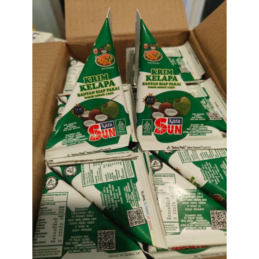 TERMURAH Santan Kara 1 dus (36pcs)