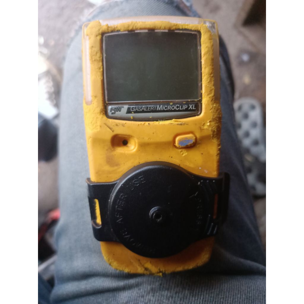 Gas Detector Honeywell MicroClip XL kondisi gambling