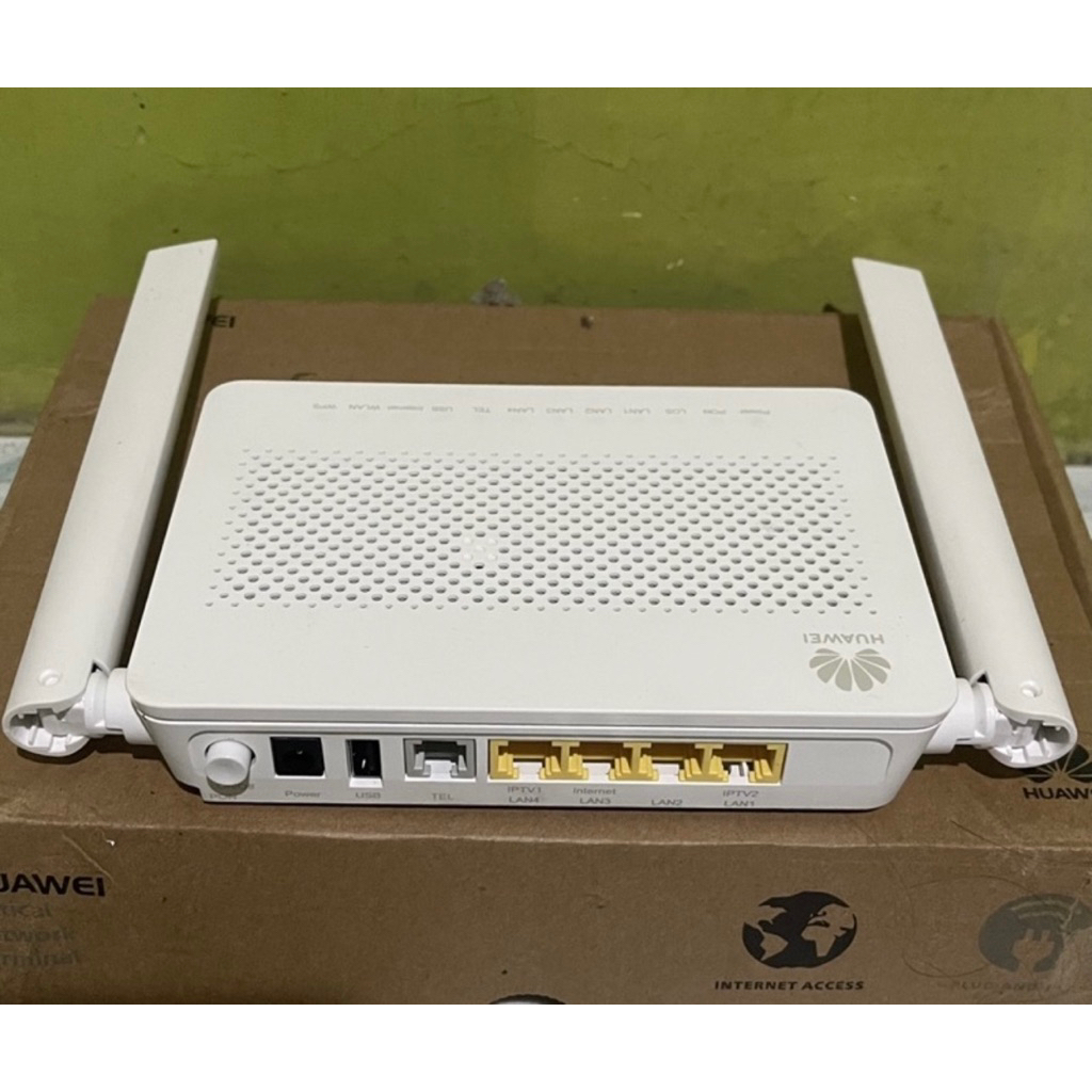 ONT HUAWEI HG8145V5 5G (Dual Band) Second Port biru