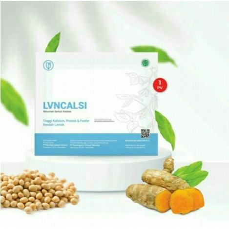 LVN CALSI Minuman Serbuk Kedelai – Cegah Pikun & Sehatkan Otak