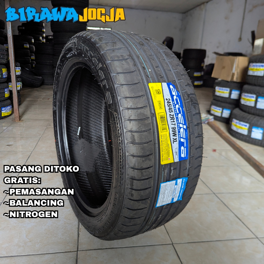 BAN MOBIL TIPIS RING 17 245 45 ACCELERA PHI R BAN MOBIL CEPER 245 45 R17 ACCELERA